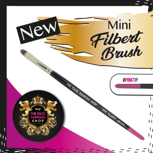 The Face Painting Shop Mini Filbert Brush (Mini Filbert)